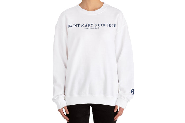 Saint Mary's College Lightweight Crewneck | Notre Dame, IN | Smick | Belles | Better in Blue Co.