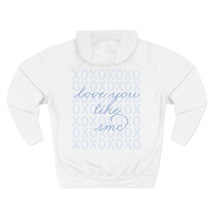 Saint Mary's College "Love You Like SMC" Fleece Hoodie | Smick | Belles Blue | Better in Blue Co.