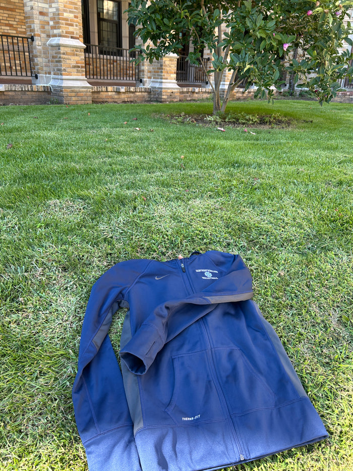 Saint Mary's College Navy Blue Volleyball Nike Zip-Up Large