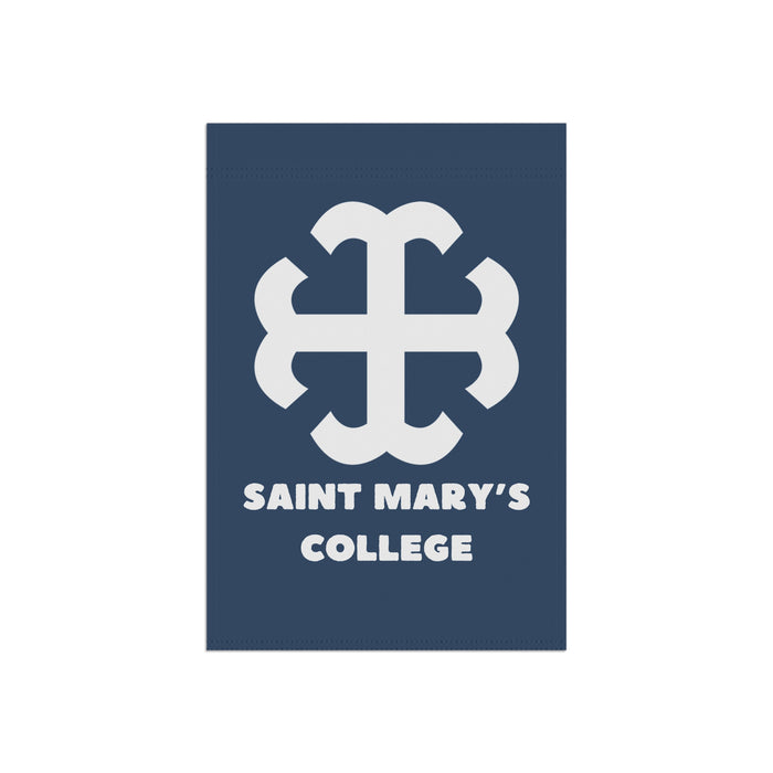 Saint Mary's College Navy/White Garden & House Banner | French Cross | Better in Blue Co.