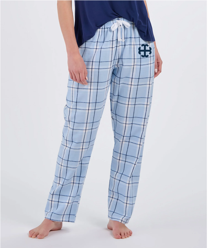Saint Mary's College Plaid Flannel Pajama Bottoms | French Cross | Clover | | Shorts | Pants
