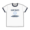 Saint Mary's College Ringer Tee | French Cross | Belles Blue | Better in Blue Co.