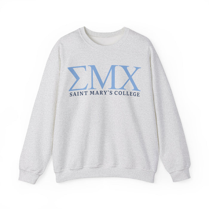 Saint Mary's College Sigma Mu Chi Crewneck | Better in Blue Co.