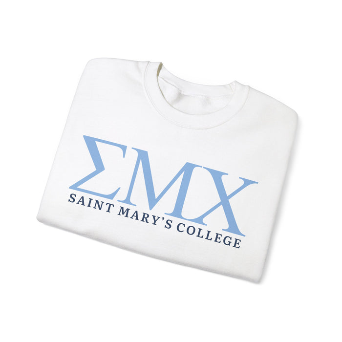 Saint Mary's College Sigma Mu Chi Crewneck | Better in Blue Co.