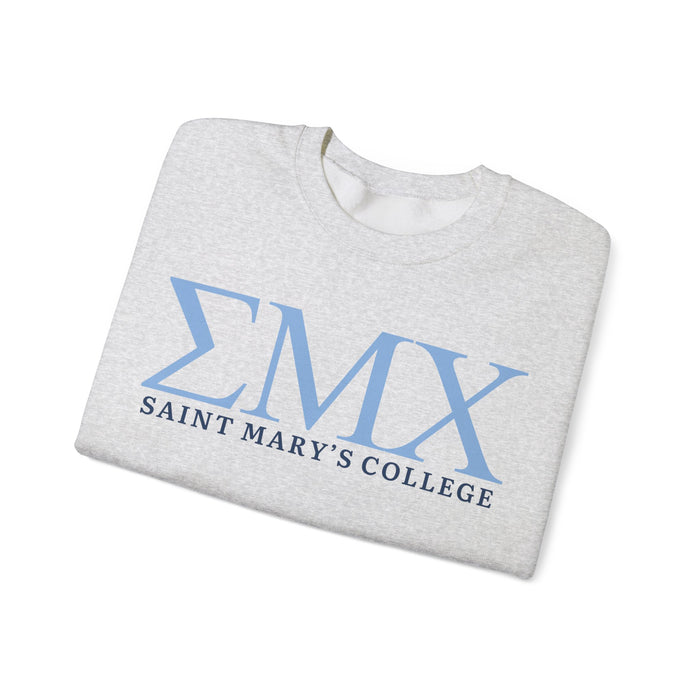 Saint Mary's College Sigma Mu Chi Crewneck | Better in Blue Co.