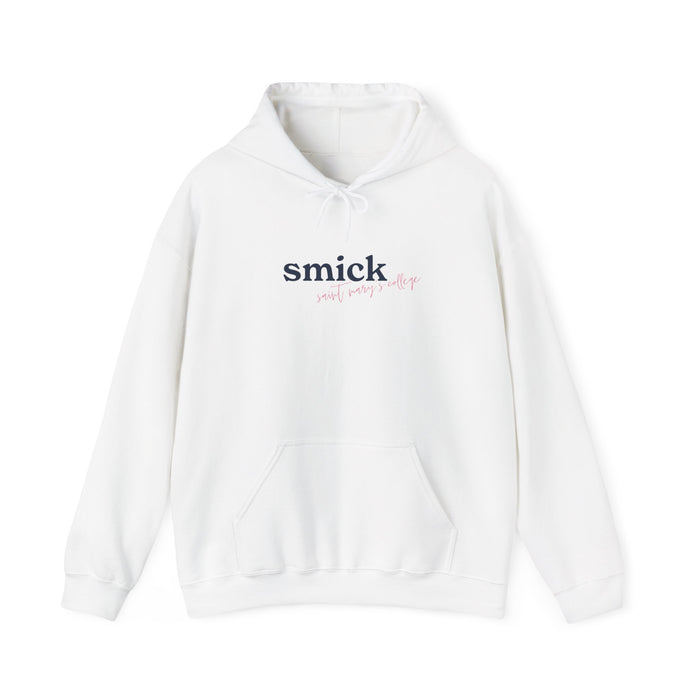 Saint Mary's College "smick" Hooded Sweatshirt | 1844 | Belle Yeah | Better in Blue Co.