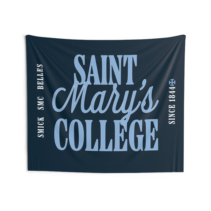Saint Mary's College "Smick SMC Belles" Tapestry | Better in Blue Co.