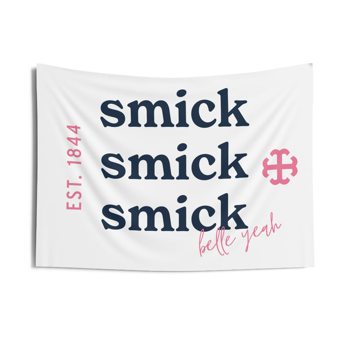 Saint Mary's College "smick smick smick" Tapestry | Better in Blue Co.