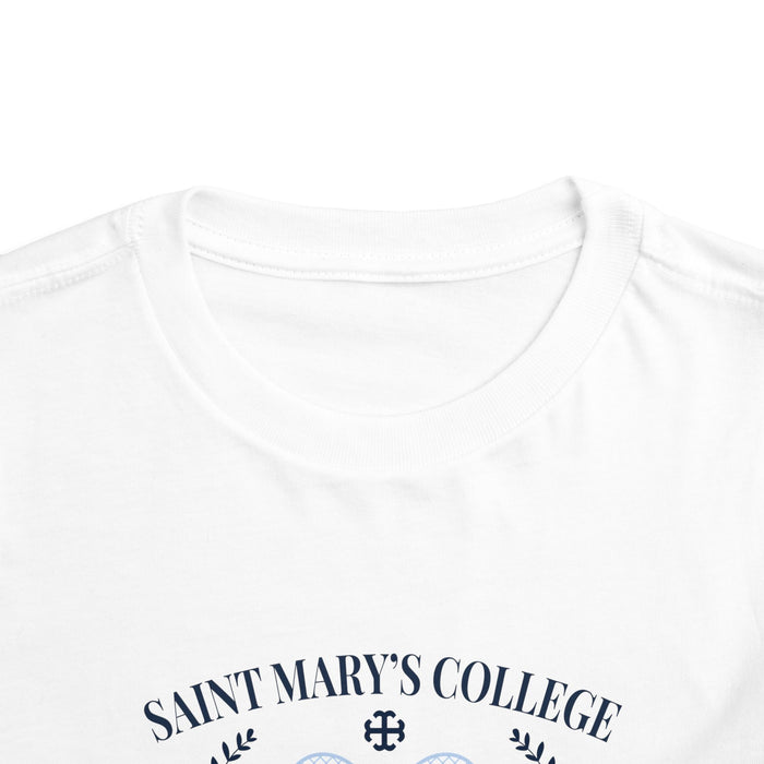 Saint Mary's College Tennis Club T-Shirt | Toddler | French Cross | Better in Blue Co.