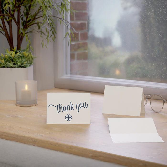 Saint Mary's College Thank You Cards No. 1 | French Cross | Better in Blue Co.