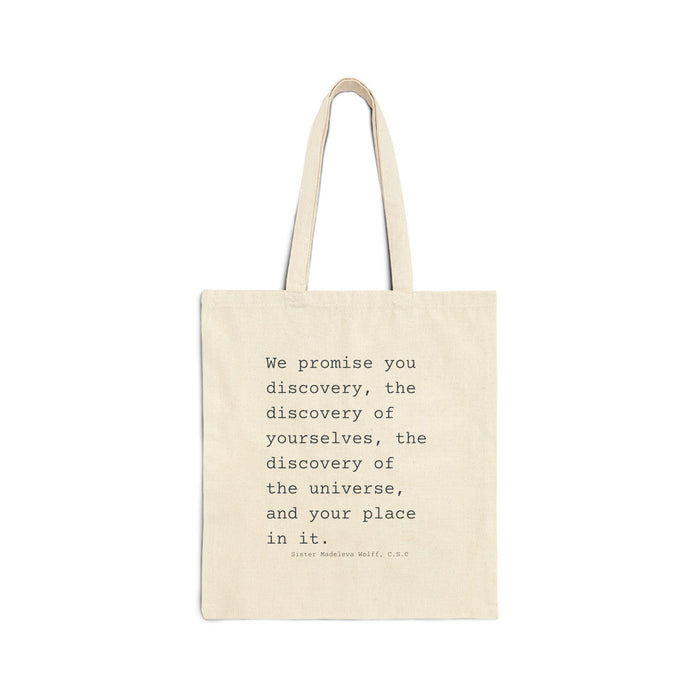 Saint Mary's College Tote Bag | Sister Madeleva | French Cross | Belles |