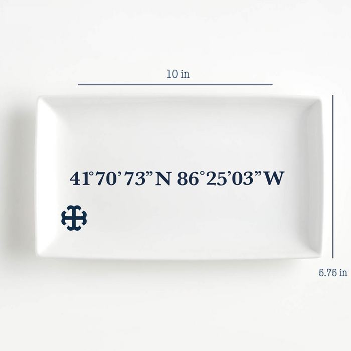Saint Mary's College Trinket Jewelry Tray | Better in Blue Co.