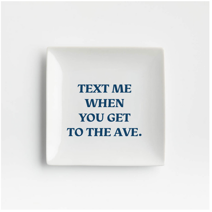 Saint Mary's College Trinket Jewelry Tray | Better in Blue Co.