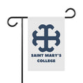 Saint Mary's College White/Navy Garden & House Banner | French Cross | Better in Blue Co.