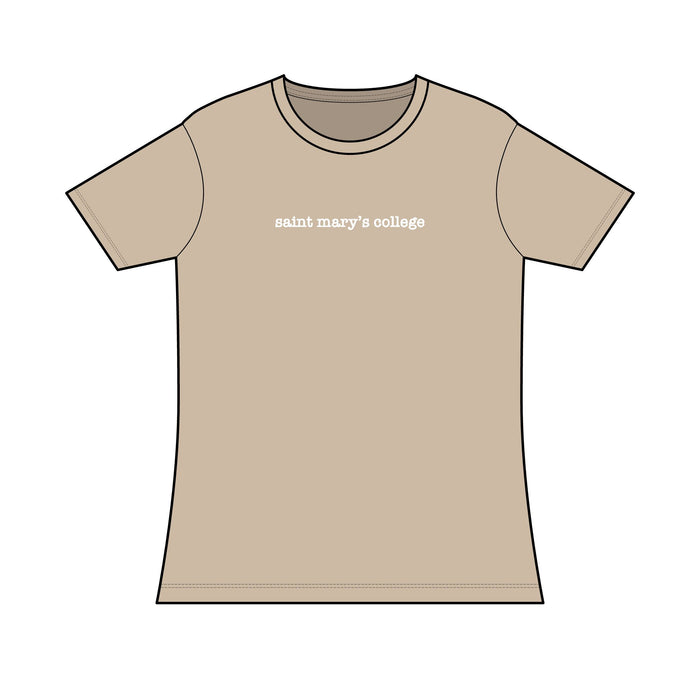 Saint Mary's College Women's Perfect Tri Tee | Navy Blue | Better in Blue Co.