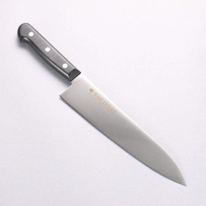 Sakai Takayuki Molybdenum Migaki Finished Gyuto 210mm Black PC(Plastic) Handle - Seisuke Knife