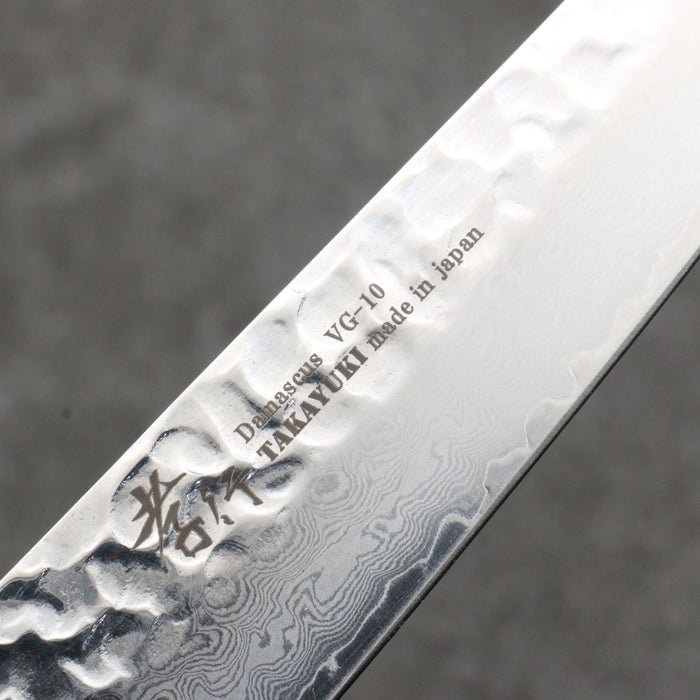 Sakai Takayuki VG10 33 Layer Damascus Petty-Utility 150mm Ebony Handle - Seisuke Knife