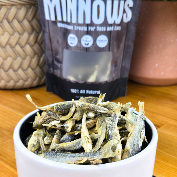 Shepherd Boy Farms Minnows Raw Freeze Dried Dog Treats