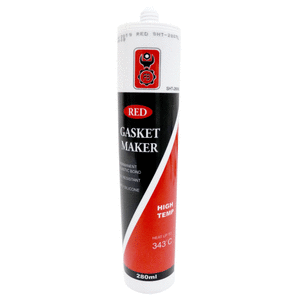 SILICONE  HIGH TEMP 280ML  FB - 100% RTV RED SILICONE (UP TO 343"C)