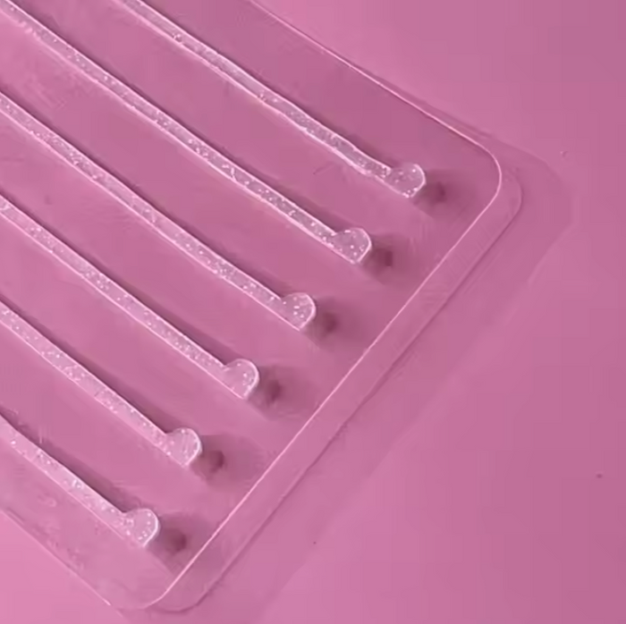 Silicone Lash Lift Lamistrip Ribbon (Clear Gold Glitter)