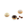 Assorted pastries on a white background.