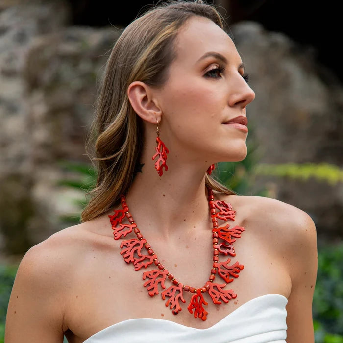 Tagua Addison Necklace, view 2