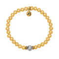 The Cape Bracelet - Gold Filled with Silver Steel Ball