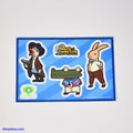 The Ghost of Glamping Sticker Sheet