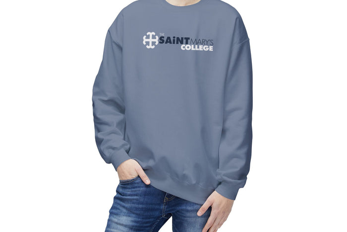 The Saint Mary's College Crewneck | Belles Blue | French Cross | Better in Blue Co.