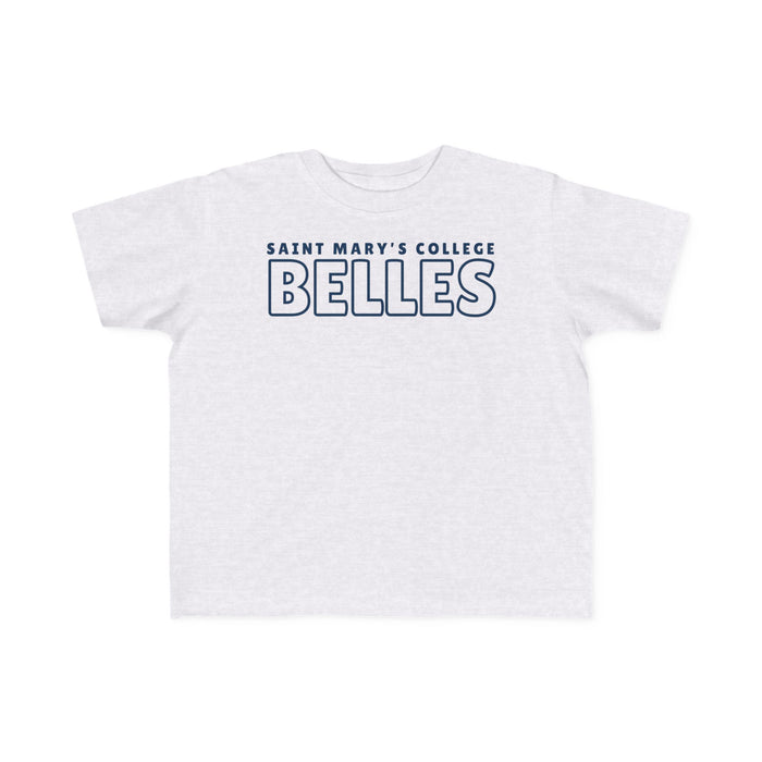 Toddler Saint Mary's College Belles No. 2 Tee Tee | Better in Blue Co.