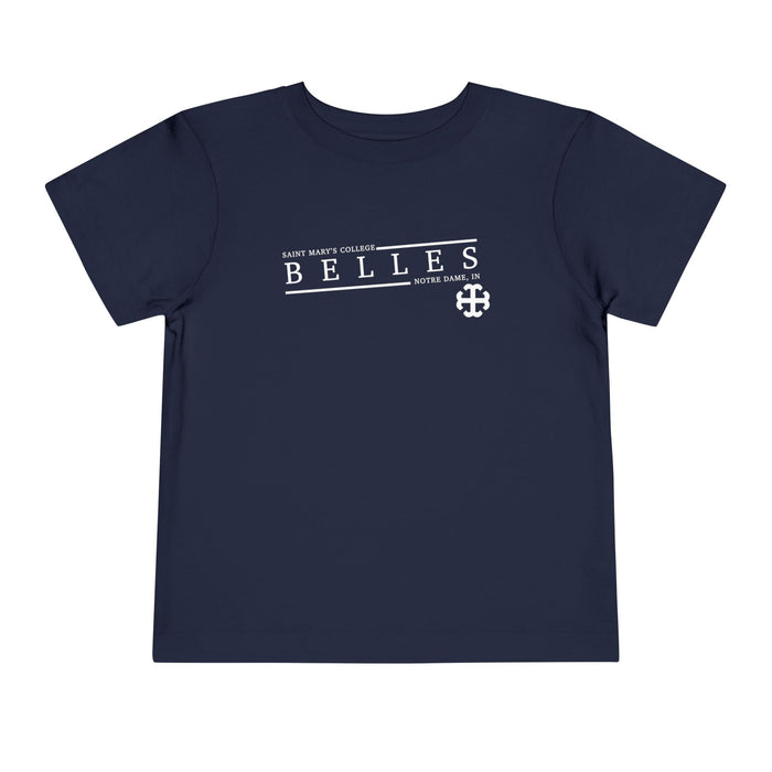 Toddler Saint Mary's College Belles Short Sleeve Tee | Better in Blue Co.