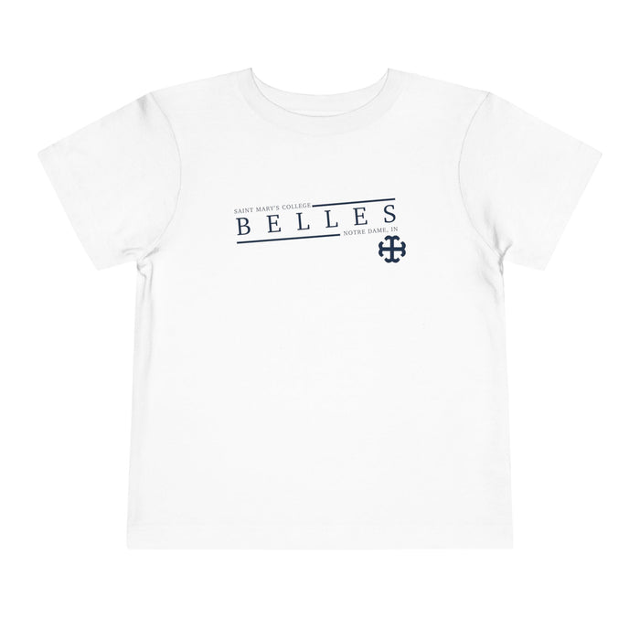 Toddler Saint Mary's College Belles Short Sleeve Tee | Better in Blue Co.