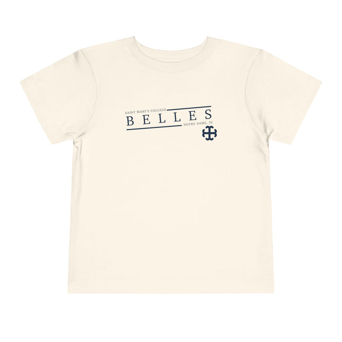 Toddler Saint Mary's College Belles Short Sleeve Tee | Better in Blue Co.