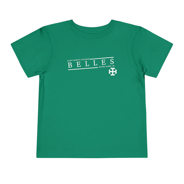 Toddler Saint Mary's College Belles Short Sleeve Tee | Better in Blue Co.
