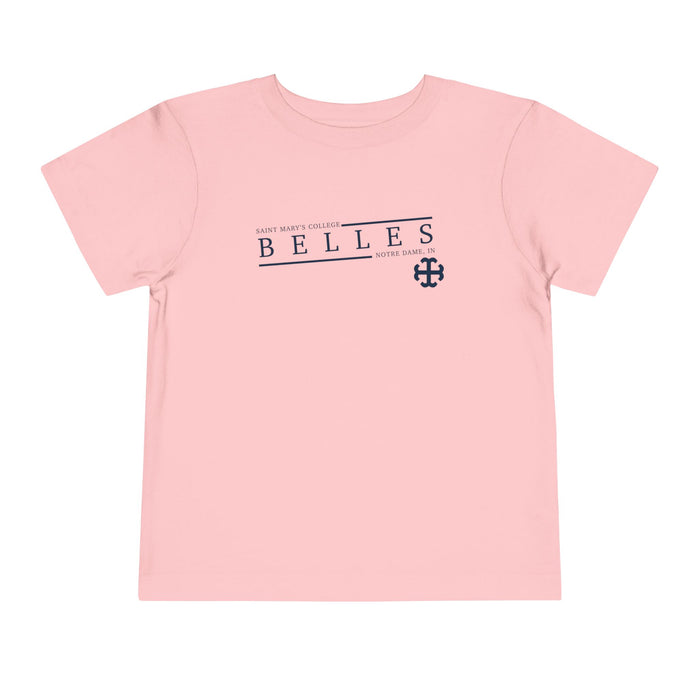 Toddler Saint Mary's College Belles Short Sleeve Tee | Better in Blue Co.