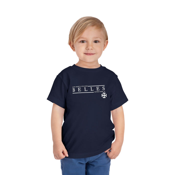 Toddler Saint Mary's College Belles Short Sleeve Tee | Better in Blue Co.