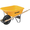 True Temper 6 Cu. Ft. Poly Wheelbarrow