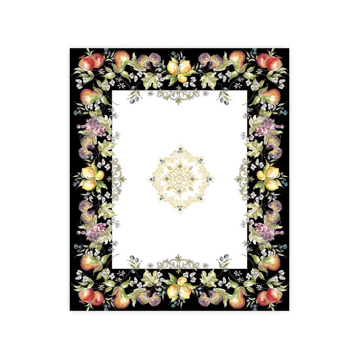 Tuscan Fruit Sketch Tablecloth