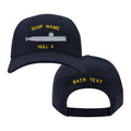 U.S. Navy Custom Ship Cap - Skate Class Submarine Hats and Caps