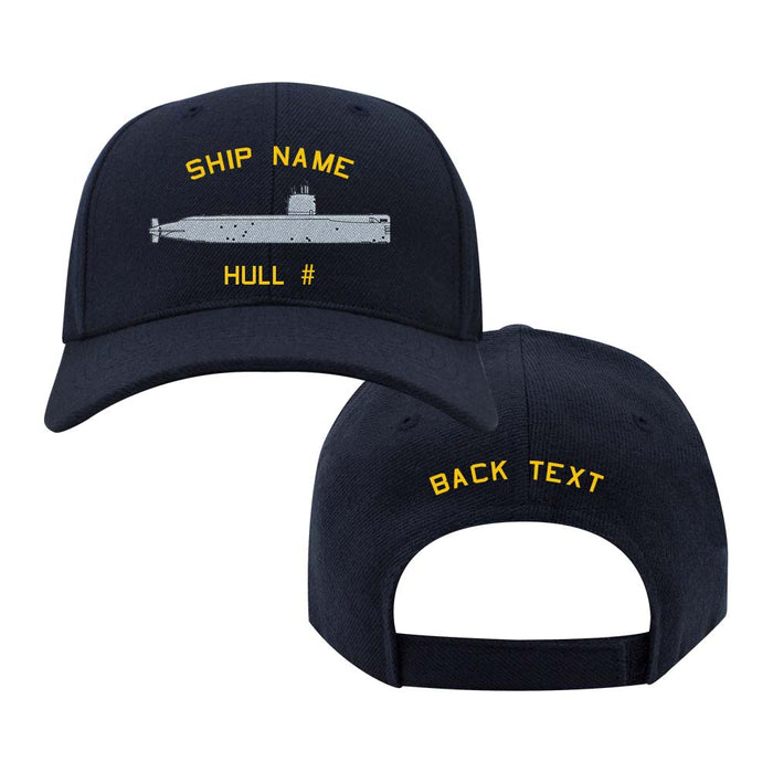 U.S. Navy Custom Ship Cap - Skate Class Submarine Hats and Caps
