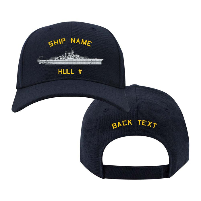 U.S. Navy Custom Ship Cap - Tennessee 1943 Hats and Caps