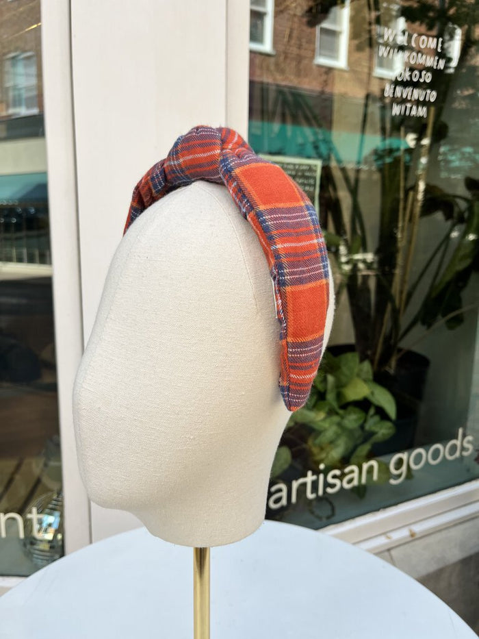 UVA Plaid Headband