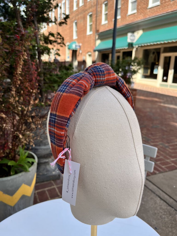 UVA Plaid Headband