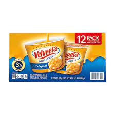 VELVEETA  SHELLS AND CHEESE ORIGINAL SHELL PASTA MEAL 8 12 OZ #ROCK VALUE-ORDER BY  TUESDAY EVENING AUG 04  ARRIVING AUG 12  FOR DELIVERY#