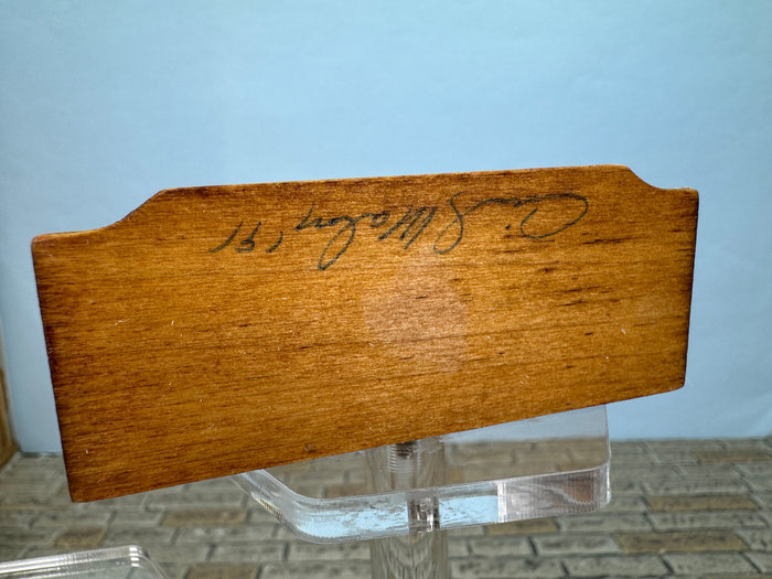 Vintage Artisan Cindy Malon 1991 Handmade Signed Shelf