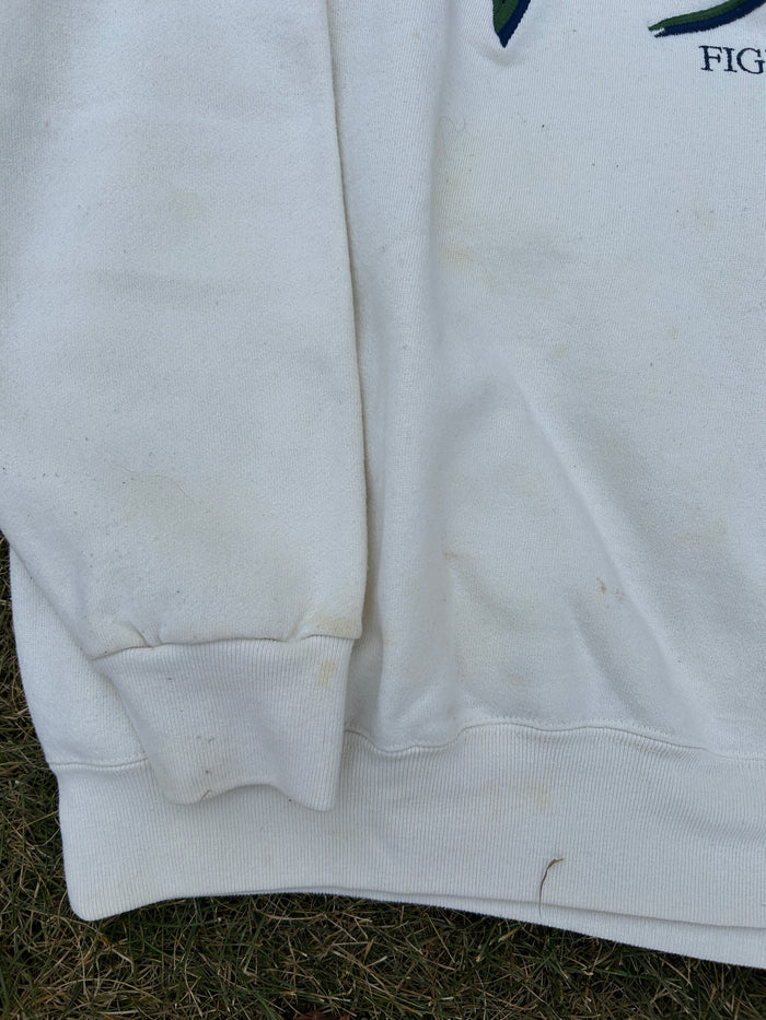 Vintage Notre Dame 90s Script Sweatshirt XL