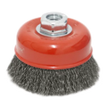 WIRE CUP BRUSH 100MM X 5/8 BSW HAWK - 0.40MM WIRE- THREAD BSW 5/8"