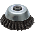 WIRE CUP BRUSH KNOT 80 X 5/8 BSW WERN - 0.80MM WIRE- THREAD BSW 5/8"