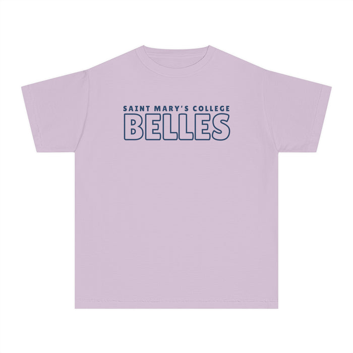 Youth Saint Mary's College Belles No.2 Midweight Tee | Better in Blue Co.