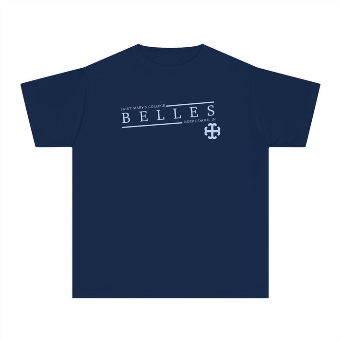 Youth Saint Mary's College Belles Tee | Better in Blue Co.